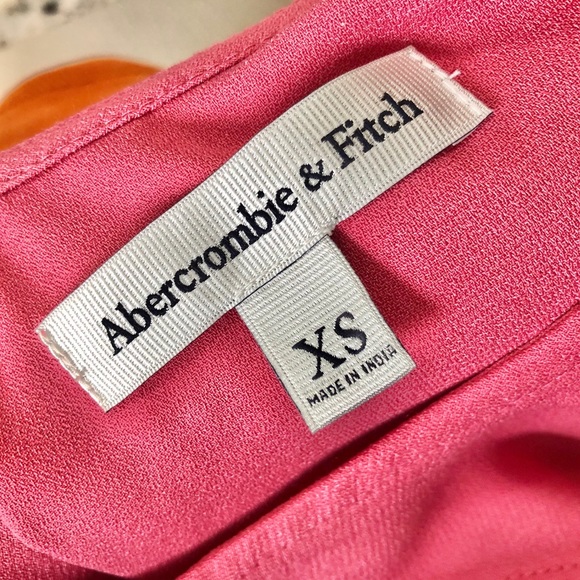 Abercrombie Mauve Mini Cut Out Pink Dress Small - Picture 6 of 7